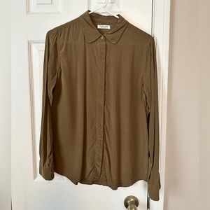 Everlane silk shirt